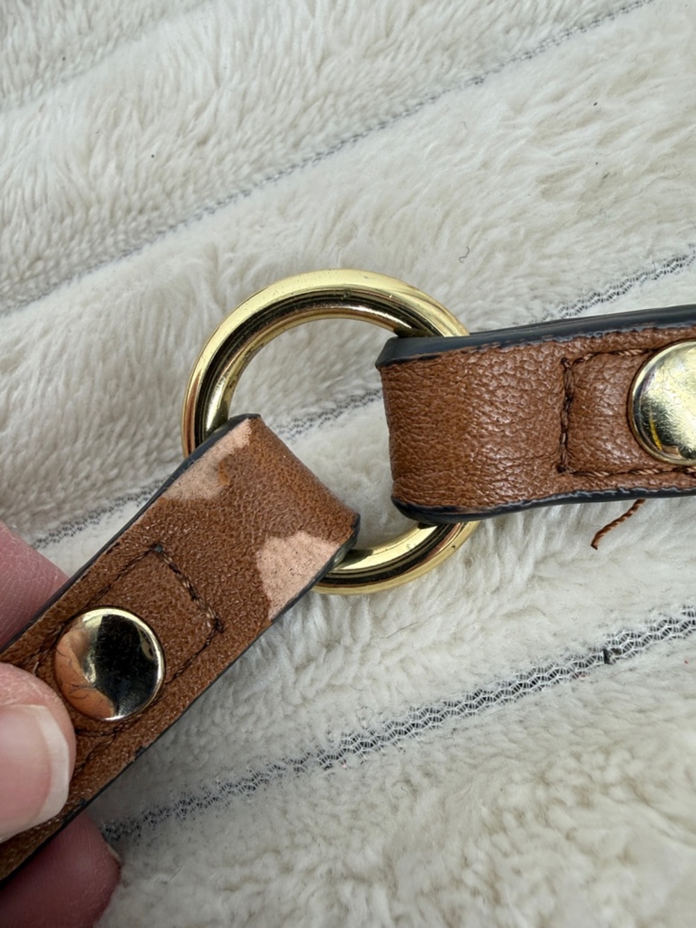 Calvin Klein Sonoma Bubble Lamb Novelty Messenger Crossbody - Picture 9 of 16